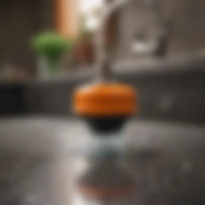 Cleaning techniques for garbage disposal