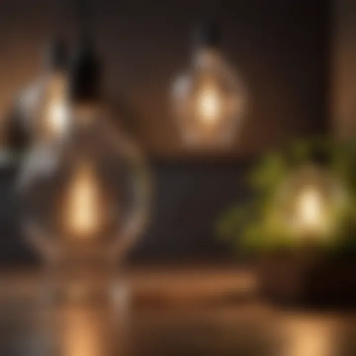 Decorative lighting solutions using inexpensive items