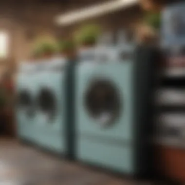 A vintage appliance at a second-hand store