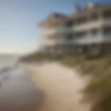 Stunning beachfront property in North Carolina with expansive ocean views