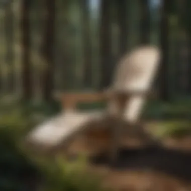 Ergonomic Adirondack Chair Ergonomic Adirondack chair designed for maximum comfort