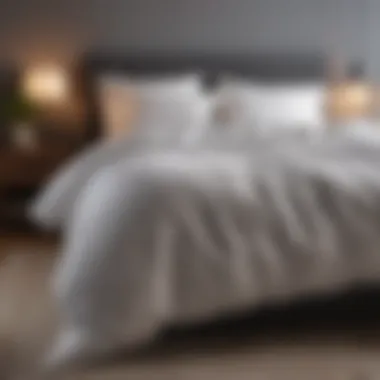 Moisture-Wicking Duvet Cover for Comfort Moisture-wicking duvet cover in a stylish bedroom