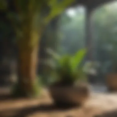 Application techniques for banana tree fertilizer