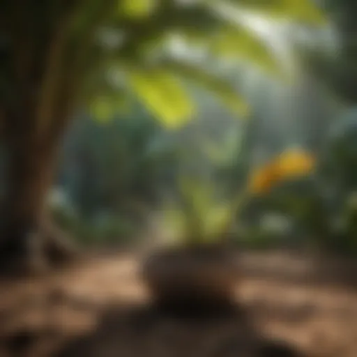 Nutrient-rich fertilizer for banana trees