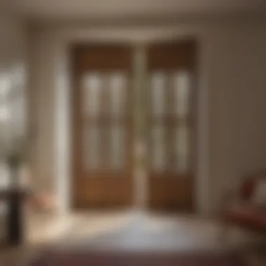 Timeless Appeal of Wooden Shutters Elegant wooden shutters enhancing the charm of a classic home