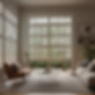 Sophisticated Look of Plantation Shutters Modern plantation shutters in a stylish living room setting