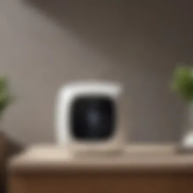 Smart Thermostat Features for Efficient Heating Close-up of a digital thermostat on a space heater