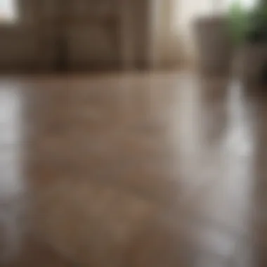 Before and After Tile Cleaning Before and after comparison of tile cleaning