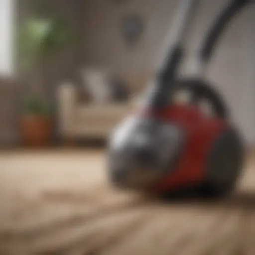 High-performance vacuum cleaner designed for pet hair removal