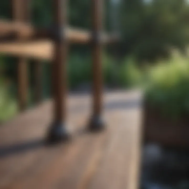 Maintenance tools for deck railing upkeep