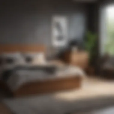 Furniture Options for Bedroom Design An array of furniture options available for online bedroom design.