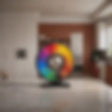 Exploring Color Combinations for Kitchens Color wheel representing various kitchen color combinations
