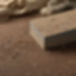 Variety of sandpaper grits for cabinet refinishing