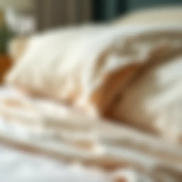 Variety of Fabric Types for Bed Sheets Different types of fabric swatches used for bed sheets