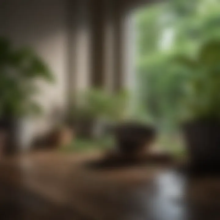 Mindfulness practice in a decluttered environment