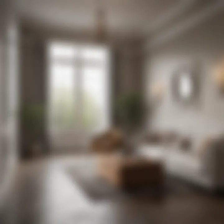 A beautifully finished room showcasing quality paint work