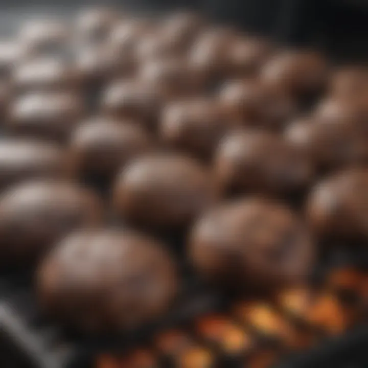 Close-up of premium grill materials highlighting quality and design