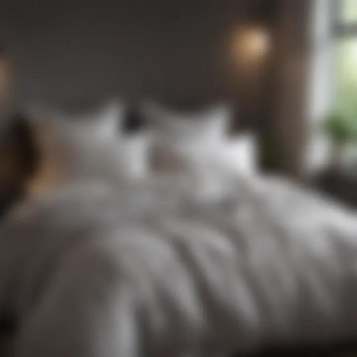 Elegant duvet covers enhancing bedroom aesthetics