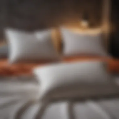 Variety of pillows and their shapes for personalized support
