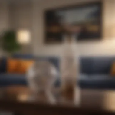 Stylish Decorative Elements Decorative accents enhancing living room aesthetics