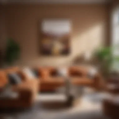 Cozy Color Scheme Inspiration Warm and inviting color palette for living room