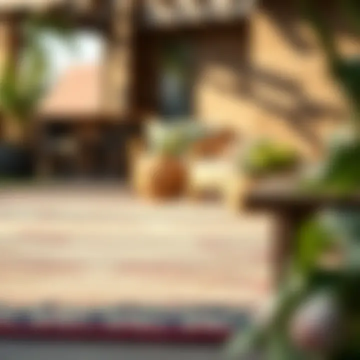 Understanding Materials for Outdoor Rugs Different materials used in outdoor rugs