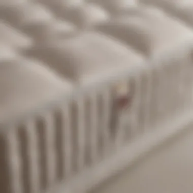High-quality innerspring mattress showcasing robust support system