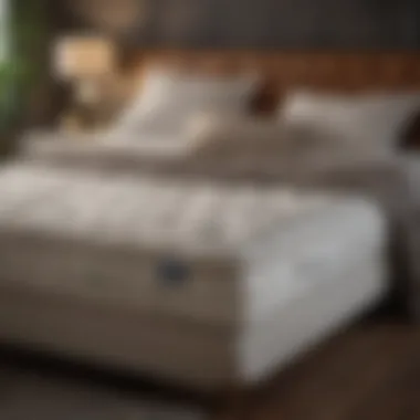 Eco-friendly organic mattress exemplifying sustainability