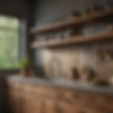 Reclaimed Wood for Sustainability Sustainable kitchen design with reclaimed wood cabinets