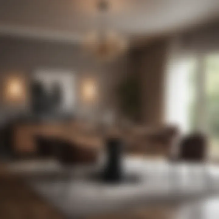 Inviting dining area featuring functional furniture placement