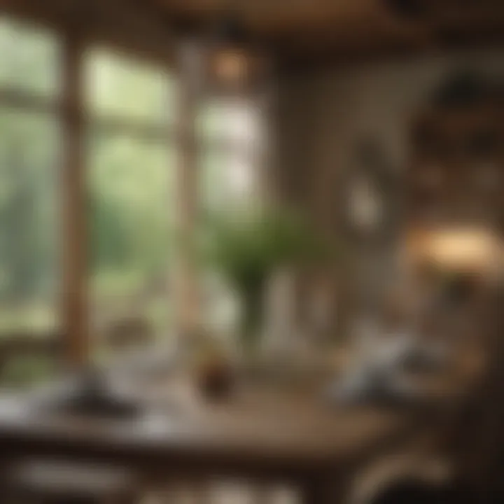 Personalized touches that enhance farmhouse dining