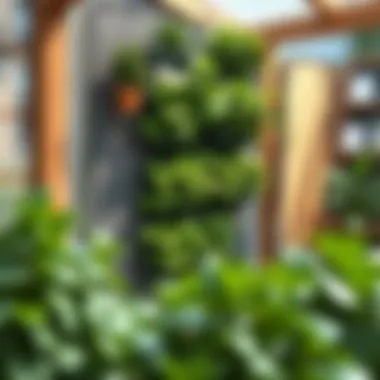 Innovative Vertical Gardening Design Innovative design of vertical gardening setup