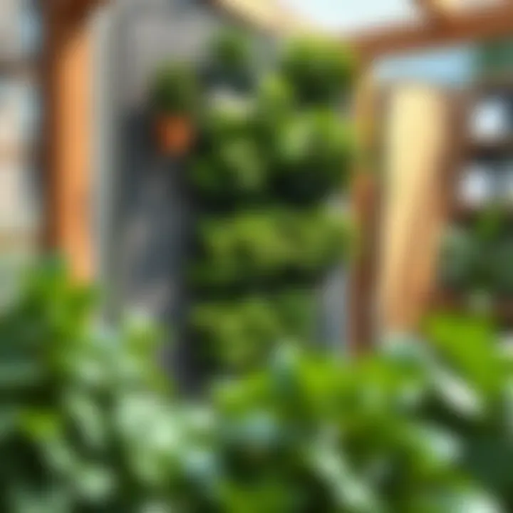 Innovative Vertical Gardening Design Innovative design of vertical gardening setup
