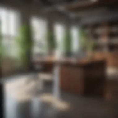 Sustainable Materials in Office Design Sustainable materials used in office furniture and decor