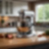 Cuisinart Professional Mixer in an elegant kitchen setting