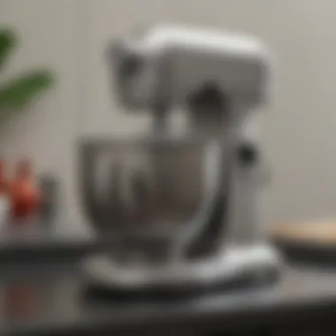 Precision at Your Fingertips Close-up of Cuisinart Professional Mixer features and controls