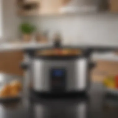 Cuisinart Slow Cooker Integrated in Modern Kitchen Design