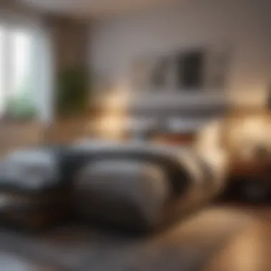 Contemporary Bedroom Aesthetic Contemporary bedroom design showcasing modern furniture and decor