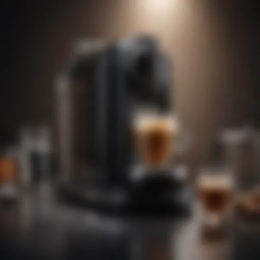 Nespresso machine showcasing advanced brewing technology