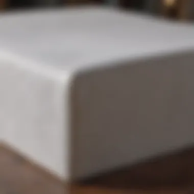 Durability test of various king size sheet materials