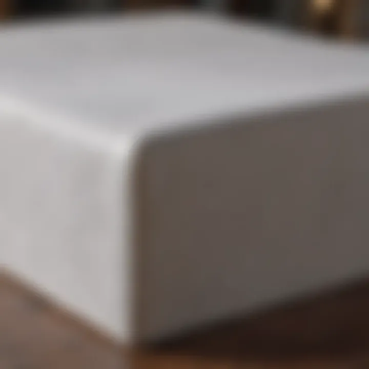 Durability test of various king size sheet materials