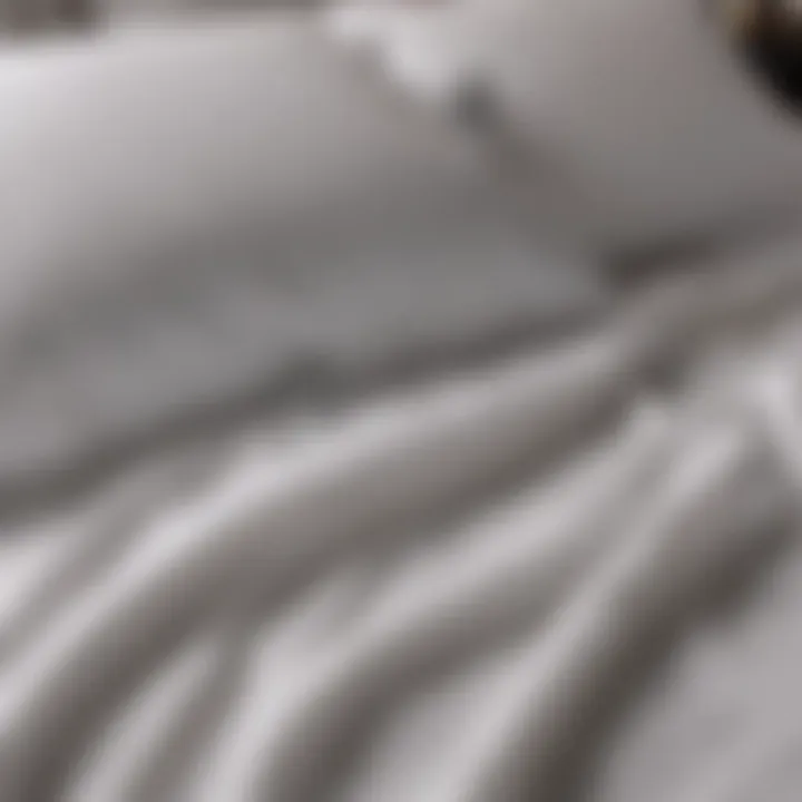 Illustration of thread count comparison among sheet types