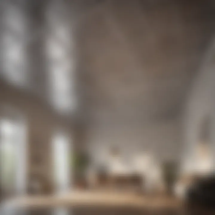 Different ceiling materials drying techniques