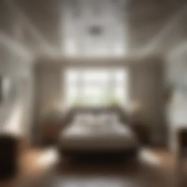 Mold prevention measures in a water-damaged room