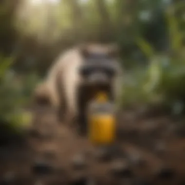 Chemical Solutions for Raccoon Deterrence Chemical deterrents for raccoon management