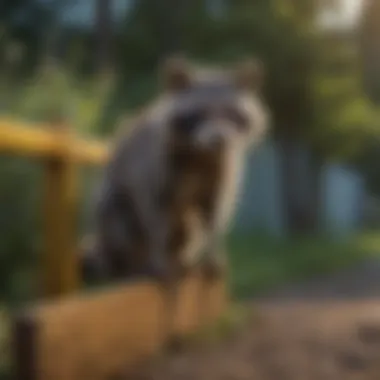 Physical Barriers Against Raccoons Effective physical barriers to keep raccoons away