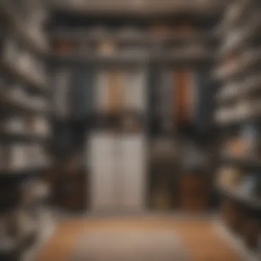 Protective Storage Solutions Organized closet with protective storage solutions