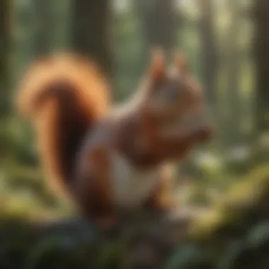 A diagram depicting local wildlife regulations for managing squirrel populations