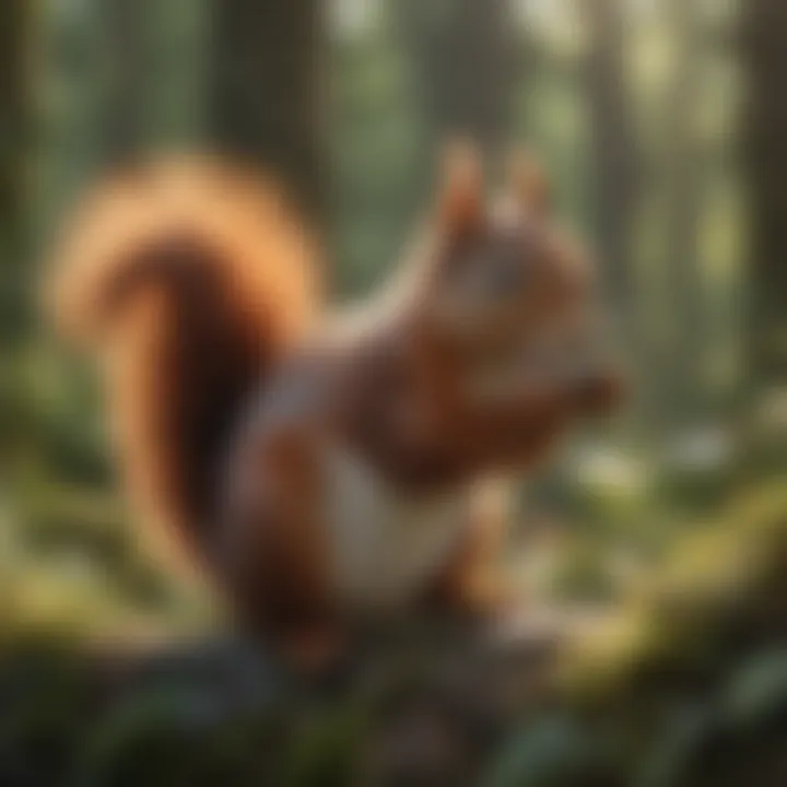 A diagram depicting local wildlife regulations for managing squirrel populations