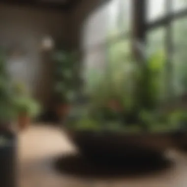 Maintaining a Thriving, Pest-Free Indoor Garden A well-maintained indoor garden free from pests.